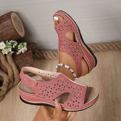 Women's Genuine Leather Comfort Sandals – Breathable & Lightweight